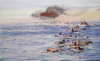 The Aftermath of the Lusitania by William Lionel Wyllie